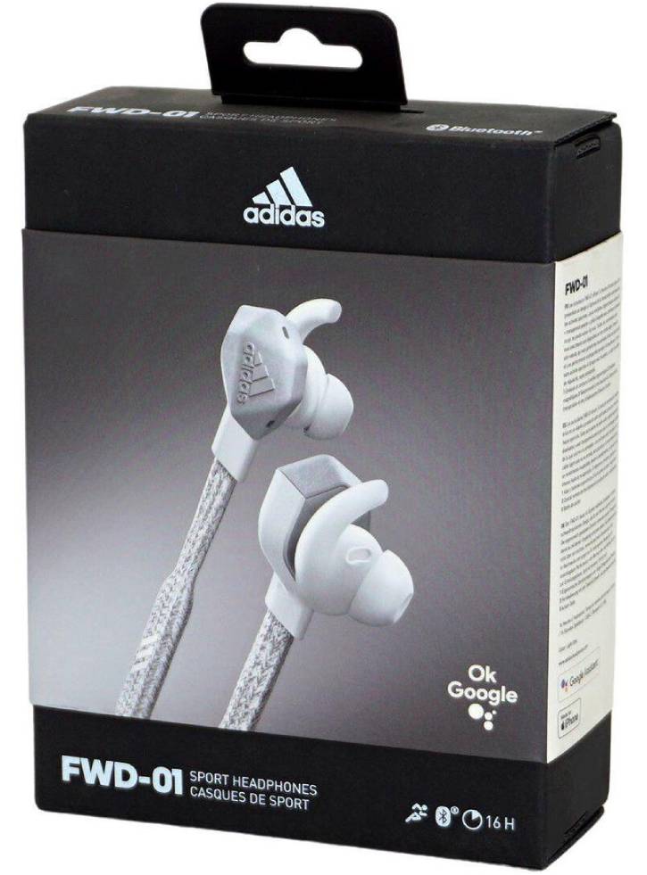 Adidas FWD-01 Bluetooth Sports Earphones Light Grey