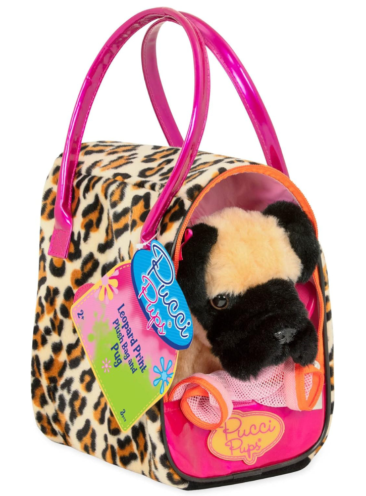 Pucci Dog in Leopard bag 15cm (708357)