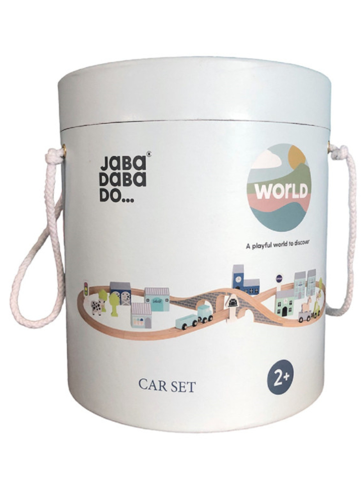 Jabadabado Car set blue (JA-W7141)