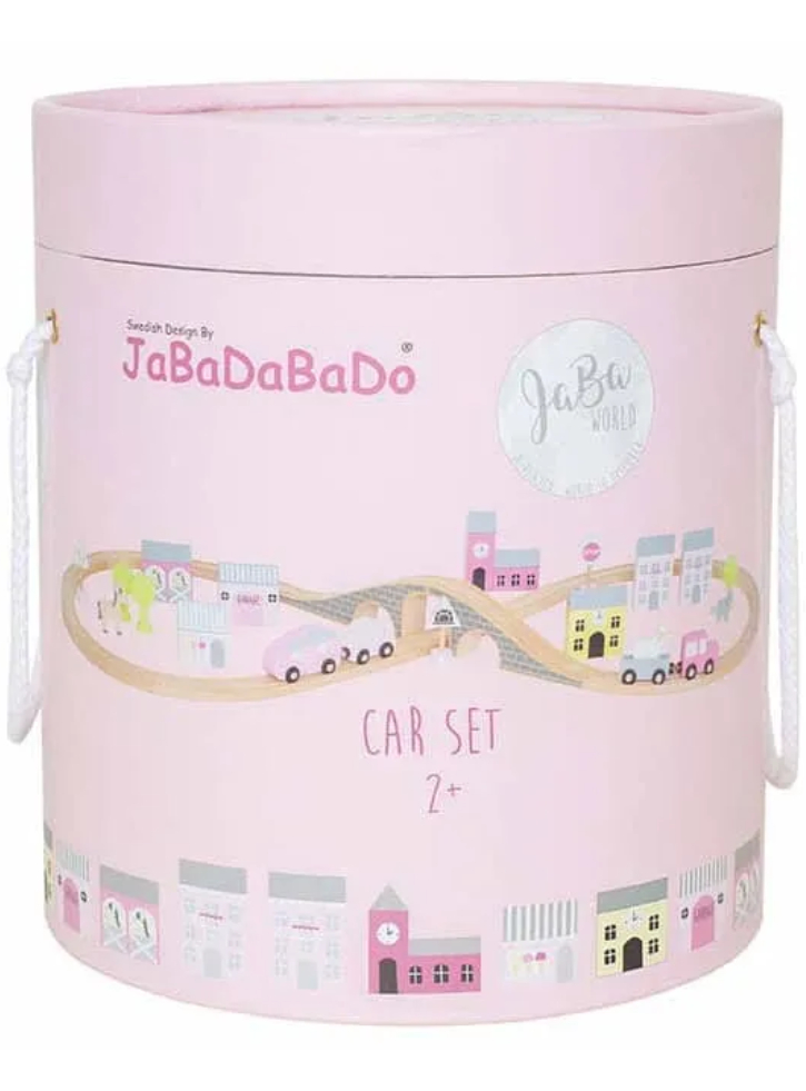 Jabadabado Car set pink (JA-W7140)