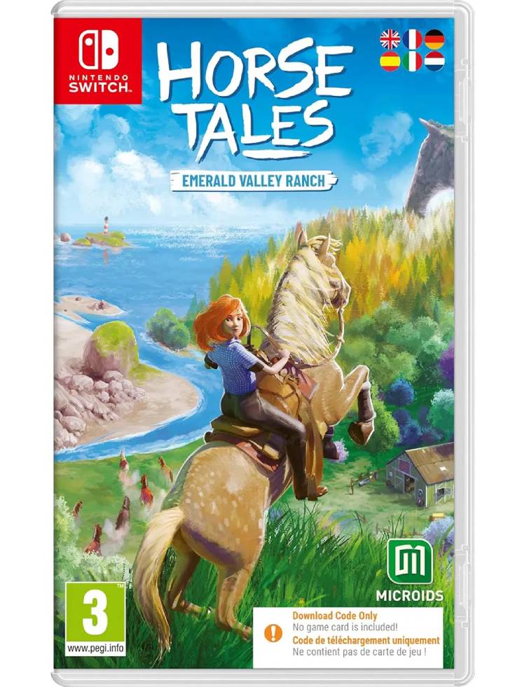 Horse Tales Emerald Valley Ranch (Code in Box) - Nintendo Switch