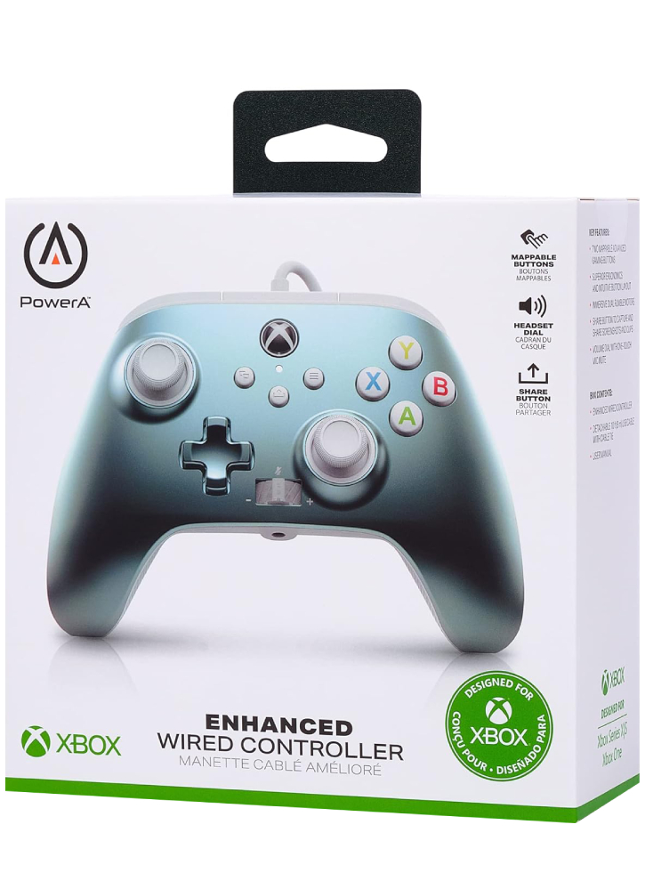 PowerA Enhanced Wired Controller Metallic Ice - Xbox Series X /S
