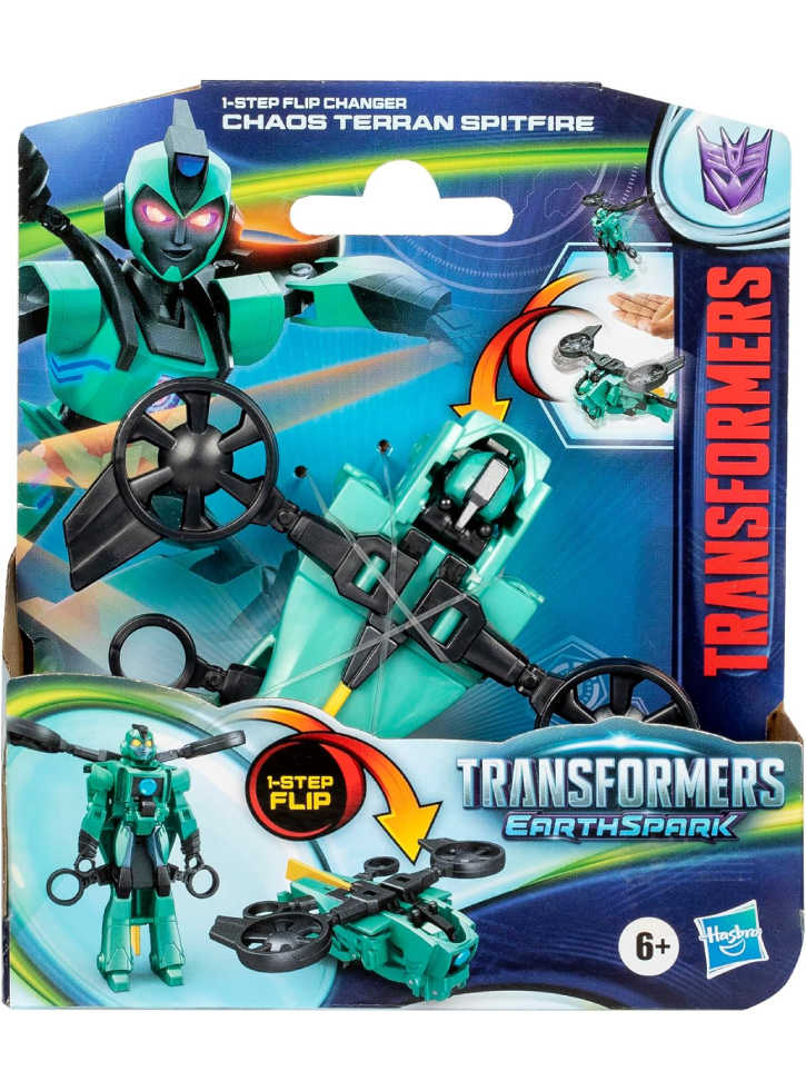 Transformers Earthspark 1-Step Flip Changer Spitfire (F8663)