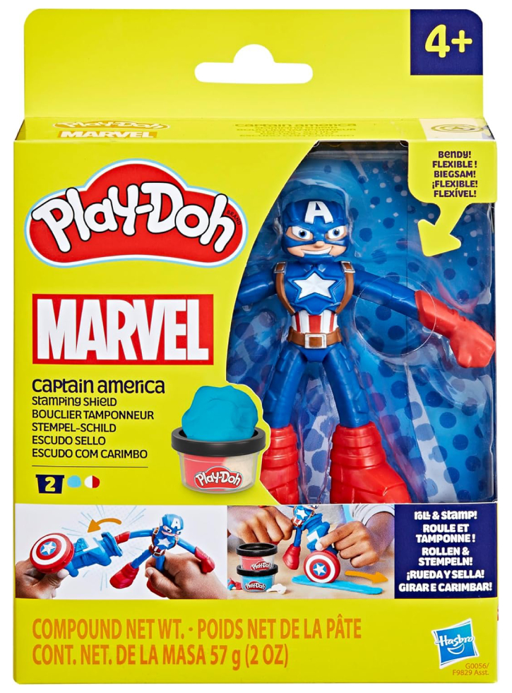 Play-Doh Captain America Stamping Shield (G0056)