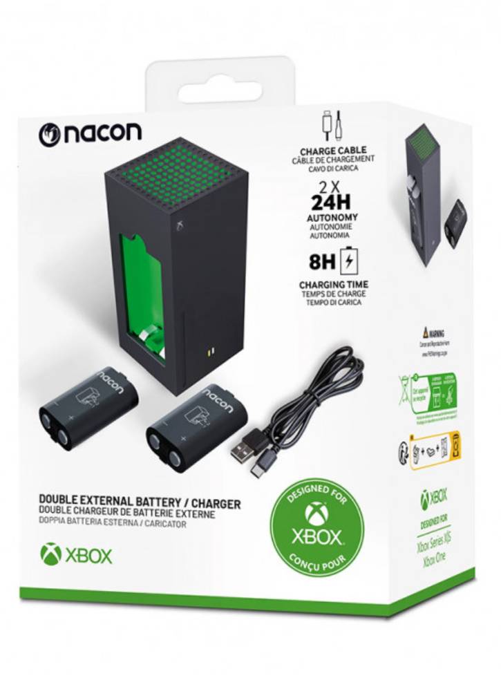 Nacon Dual Charger Box Black - Xbox Series X