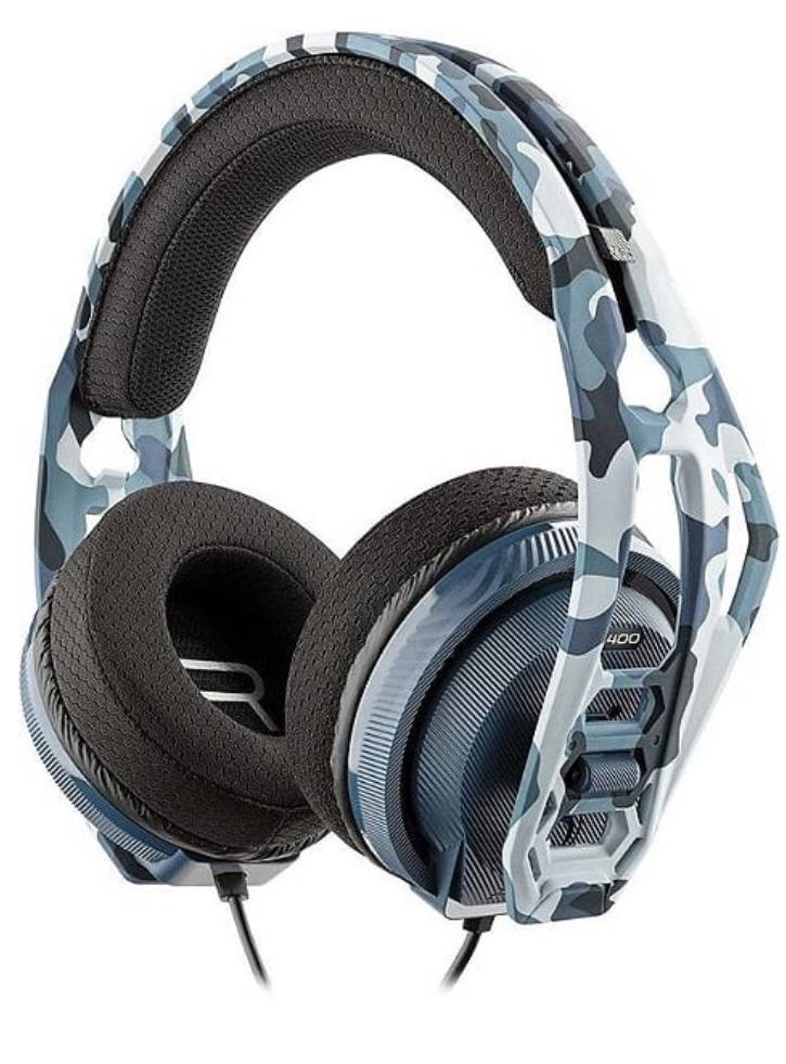 Nacon RIG 400HS Wired Headset Camo Blue - Playstation 4