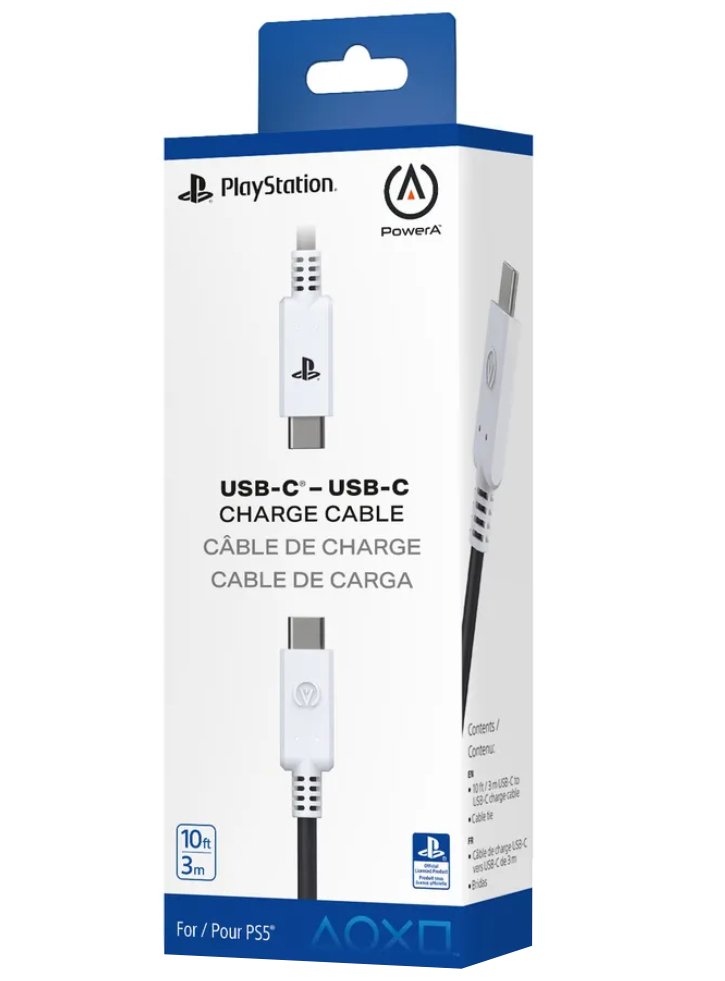 PowerA Usb-C To Usb-C Charging Cable 3M - Playstation 5