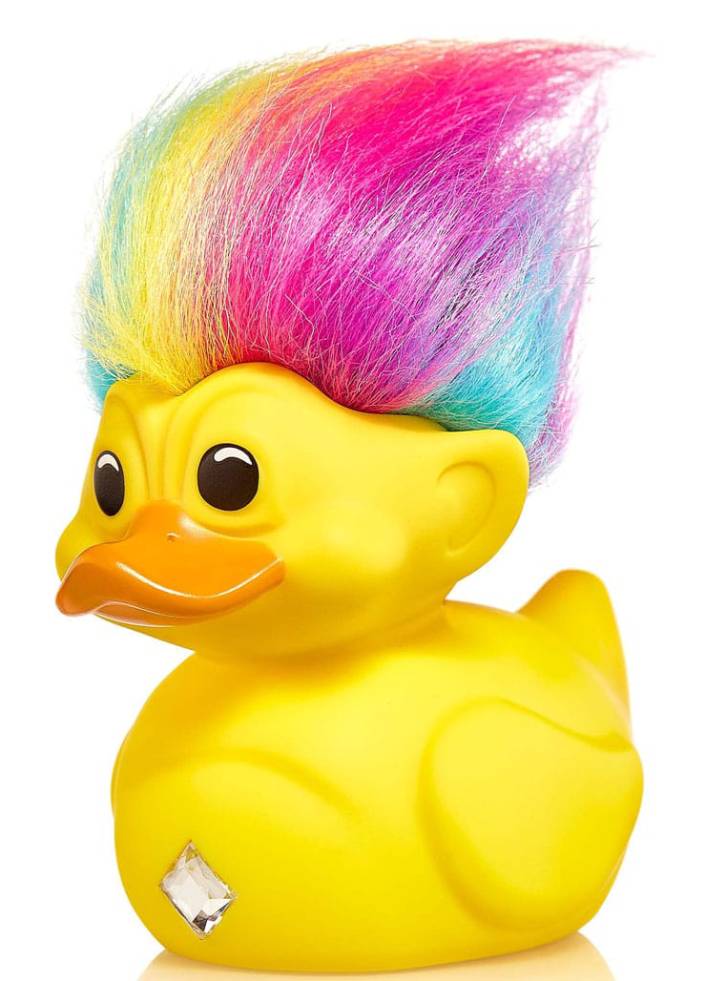 Numskull Trolls Tubbz 1st ED Yellow (Rainbow Hair)