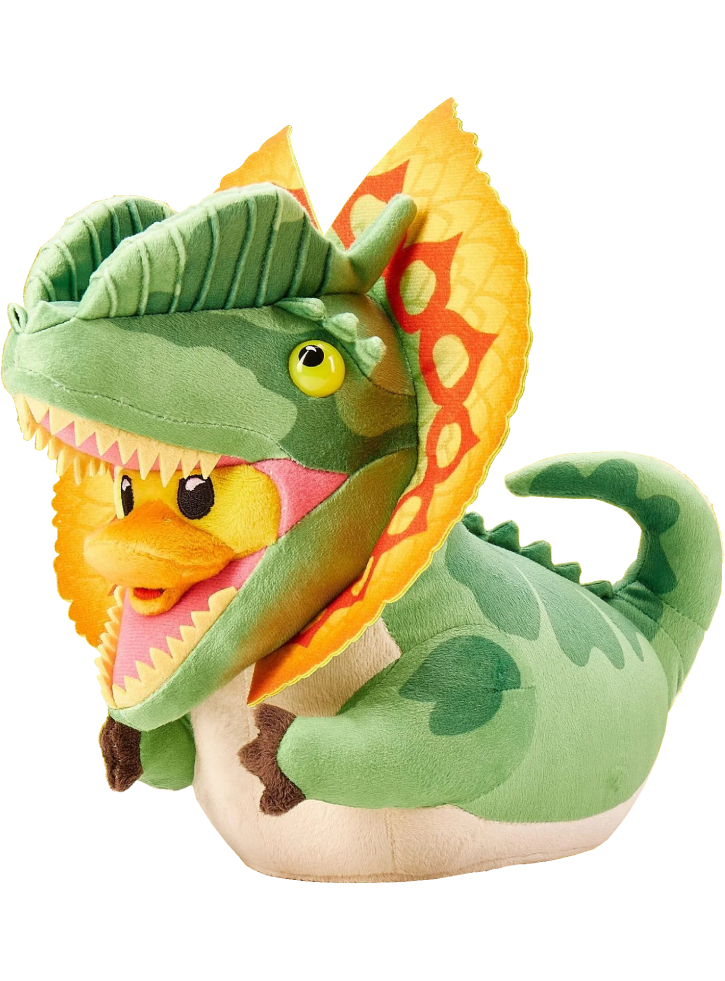 Numskull Jurassic Park Tubbz PLUSH Dilophosaurus 20cm