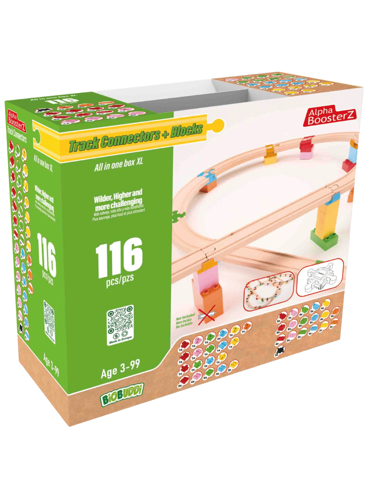 Alpha Boosterz Track Connectors All in one block box XL (210-20240414)