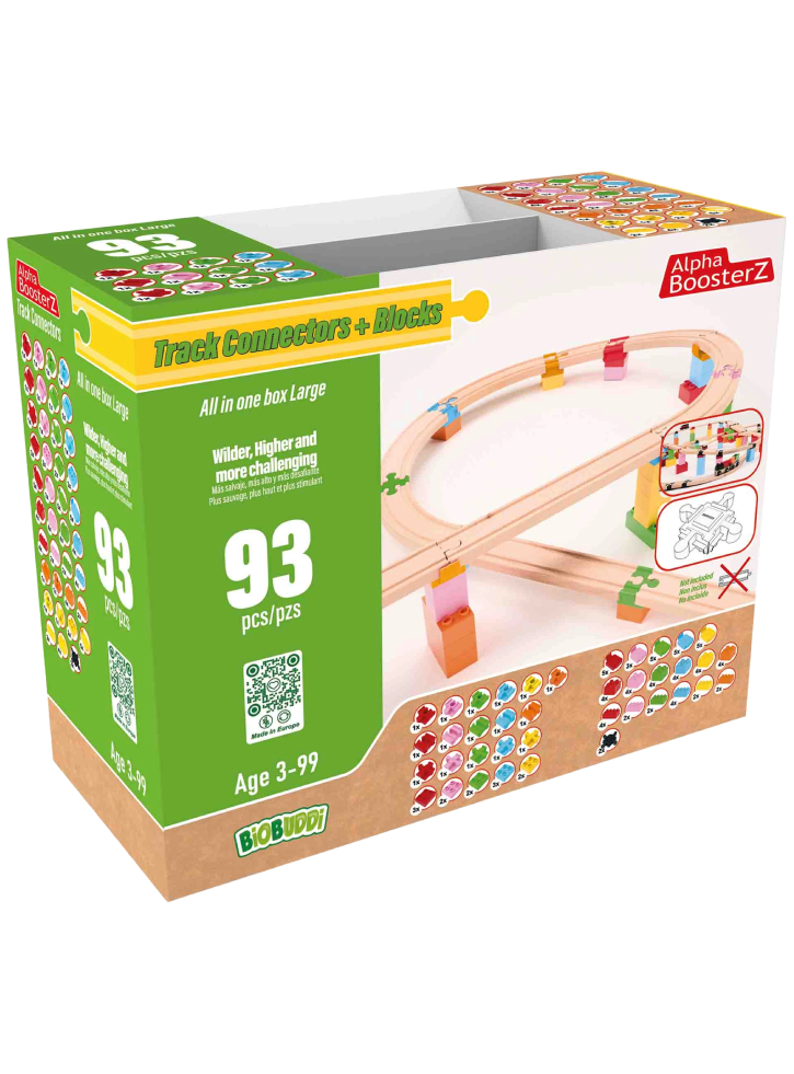 Alpha Boosterz Track Connectors All in one block box large (210-20240412)