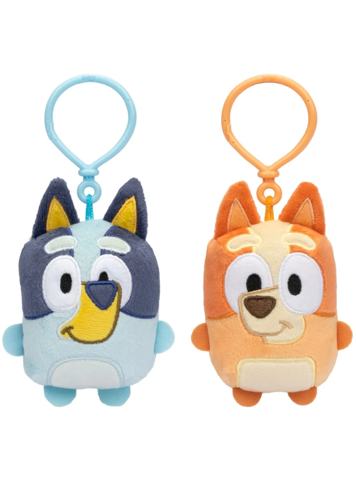 Bluey Bingo Mini Plush with bag Clip (90282)