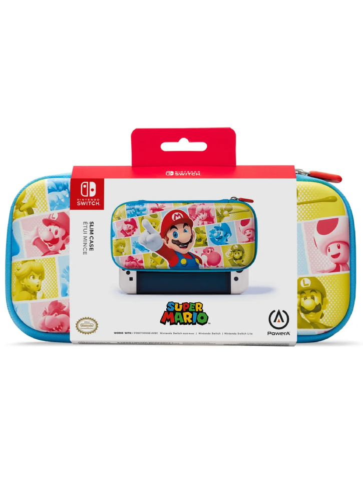PowerA Slim Case Photo Booth Mario - Nintendo Switch