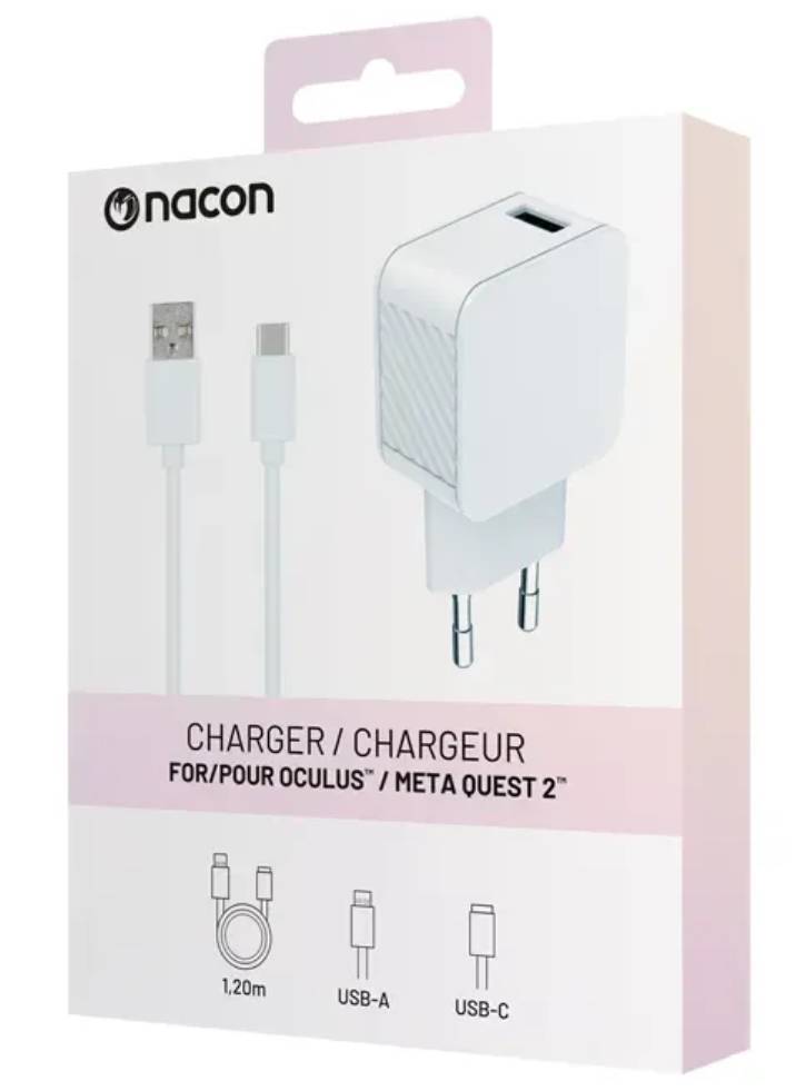 Nacon Meta Quest 2:A/C Adapter