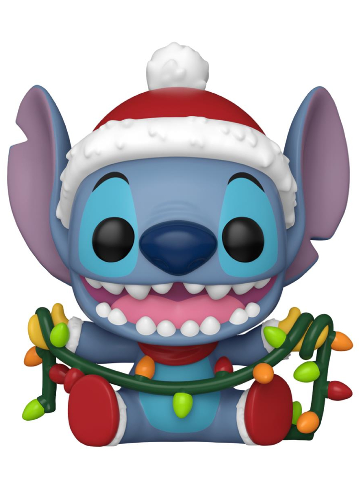 Funko Pop Disney Lilo Stitch Holiday Stitch with Lights #1504 9cm