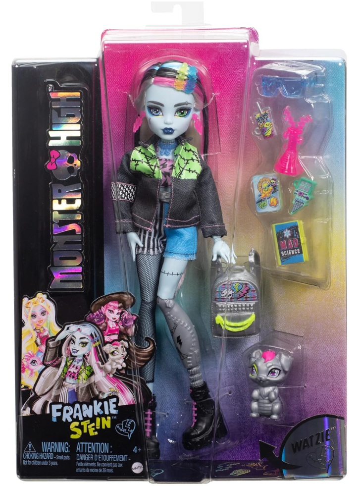 Monster High Core Doll with Pet Frankie (HXH73)