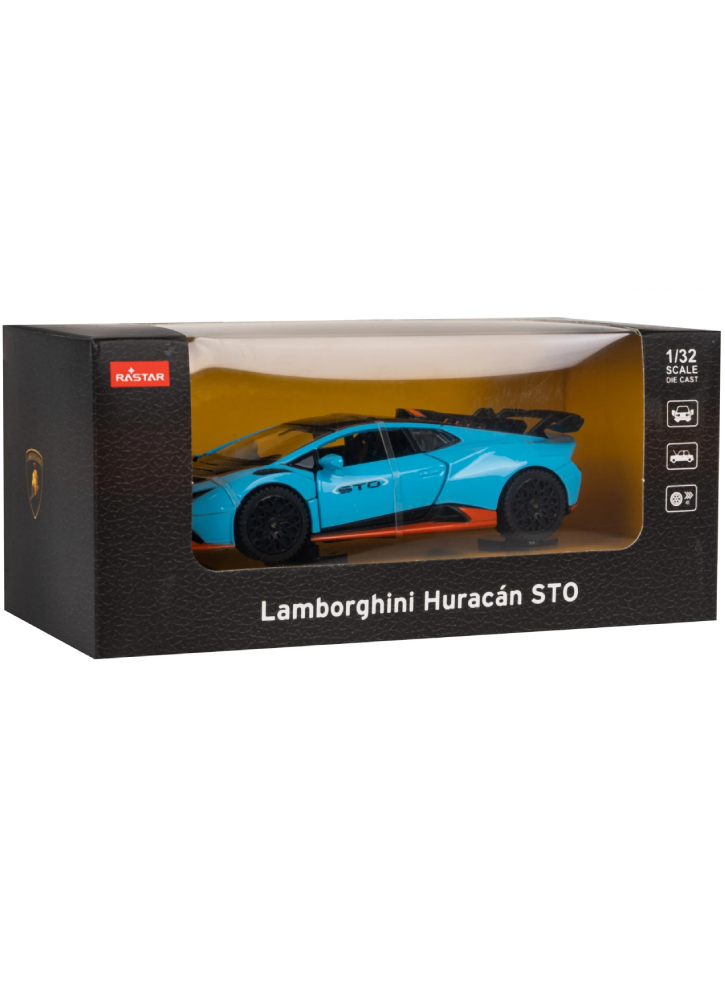 RASTAR Die cast 1:32 Lamborghini Huracan STO Blue (64310)