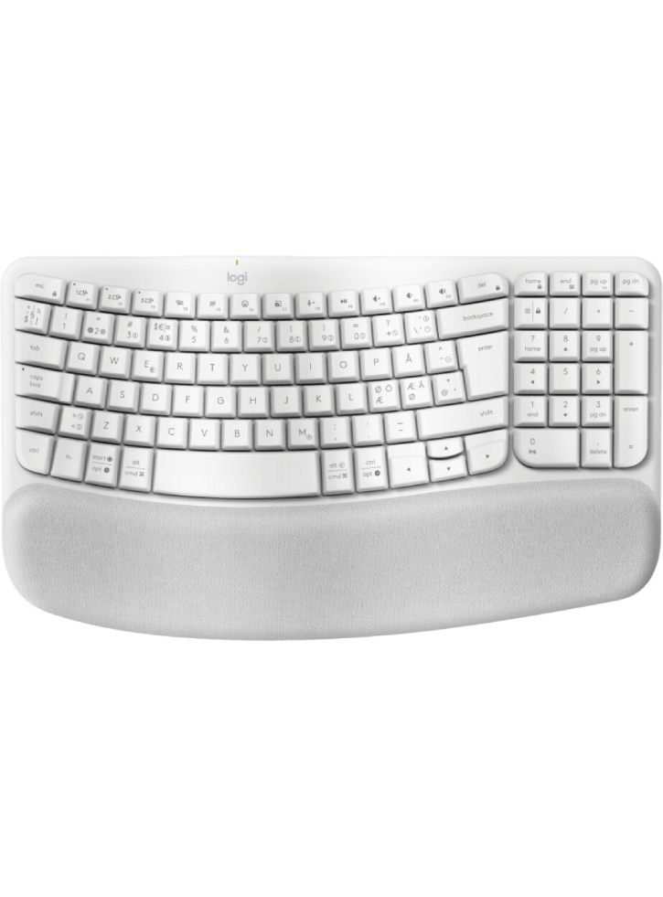 Logitech Wave Keys White (Nordic)