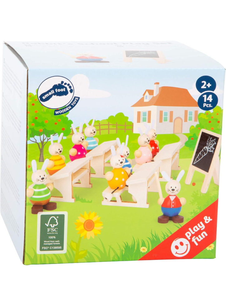 Small Foot School Playset Rabbit (I-SF11315)