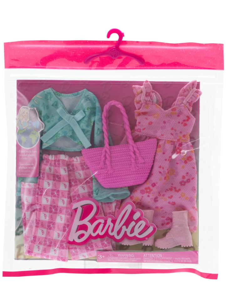 Barbie Fashion 2-Pack Fashion And Accessory Pack With Cottage Core Theme (HRH43)
