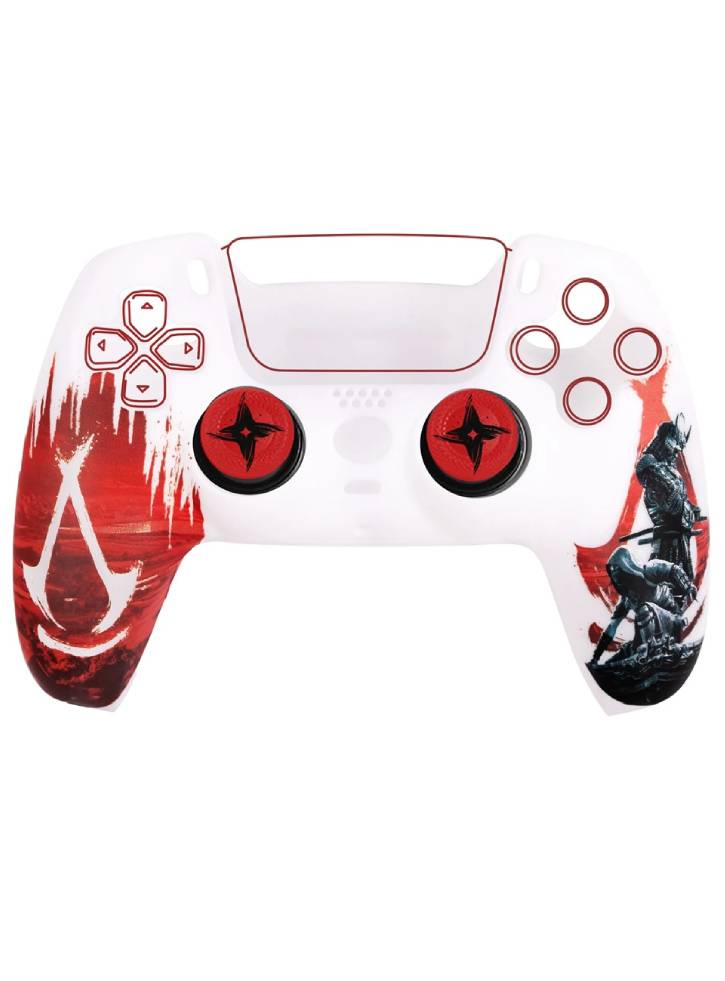 Silicone Case + Grips Controller Assassin's Creed Shadows - Playstation 5