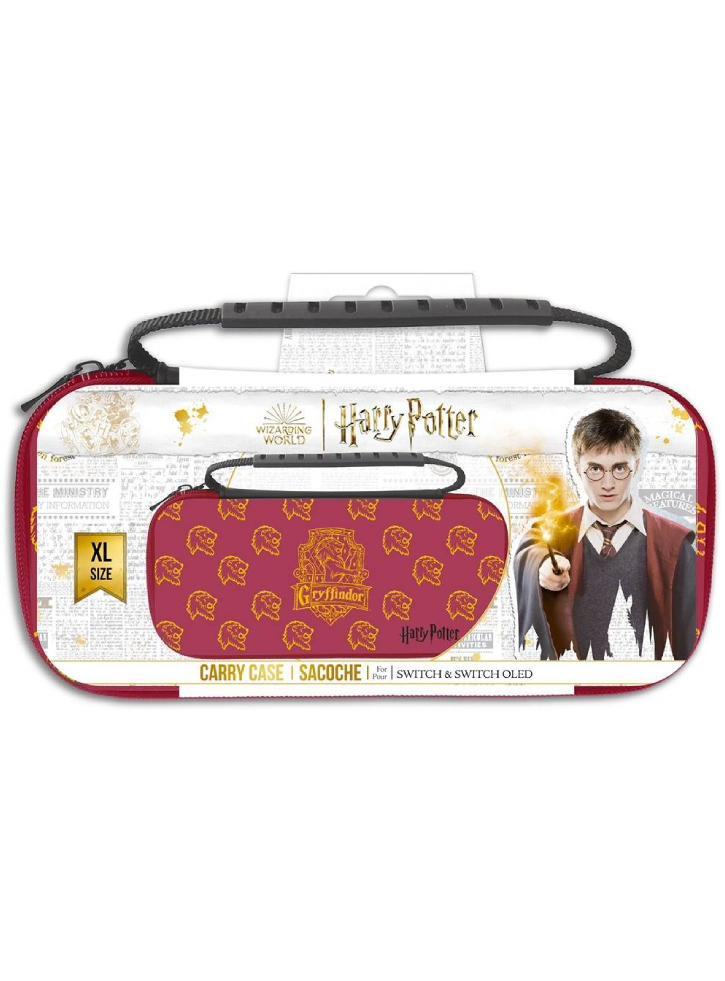 Harry Potter XL Case Red Gryffindor (Switch/Oled) - Nintendo Switch