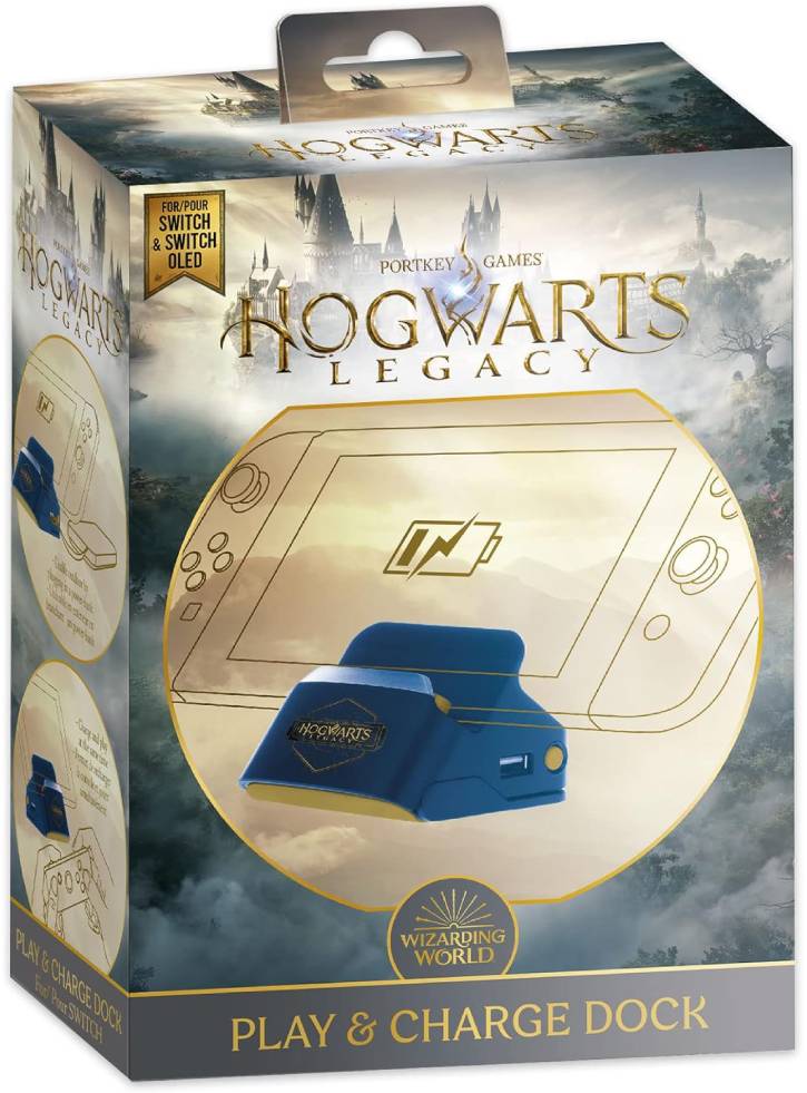 Harry Potter 2 in 1 Dock & Stand Hogwarts Legacy - Nintendo Switch