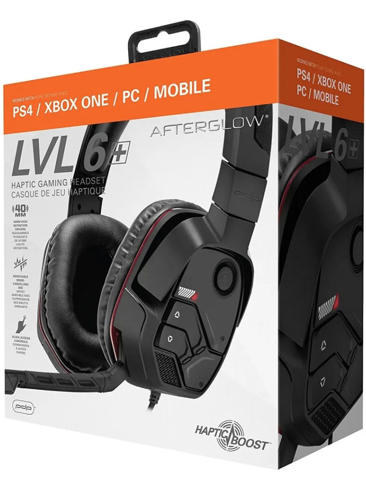 PDP Afterglow LVL 6+ Stereo Headset - PS4/XBOX/PC