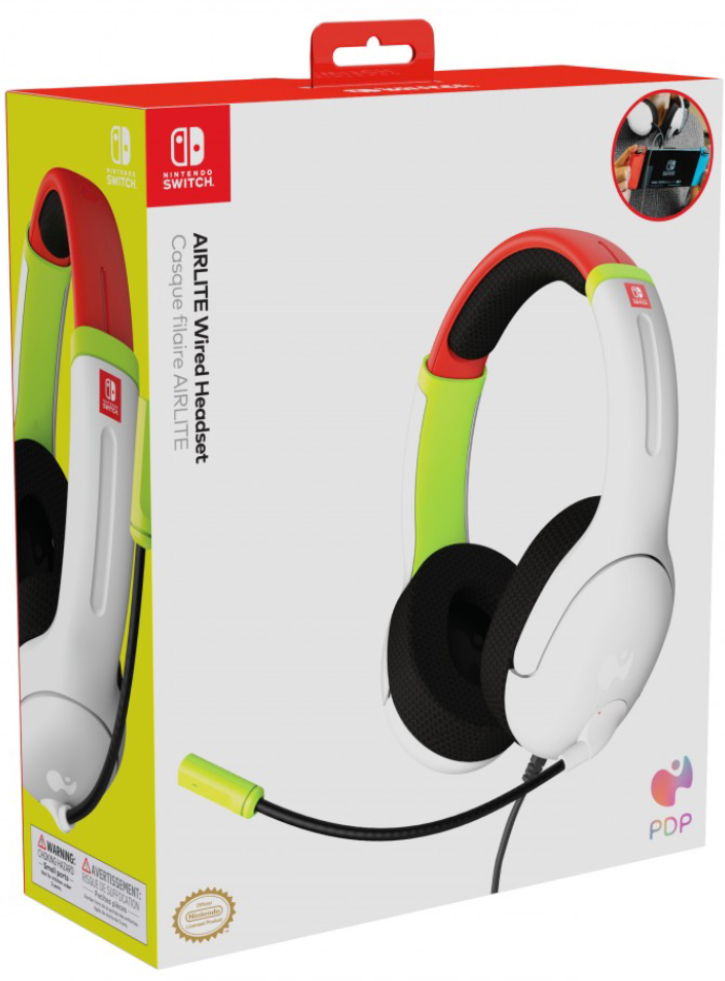 PDP Airlite Headset Wired Radiant Racers - Nintendo Switch