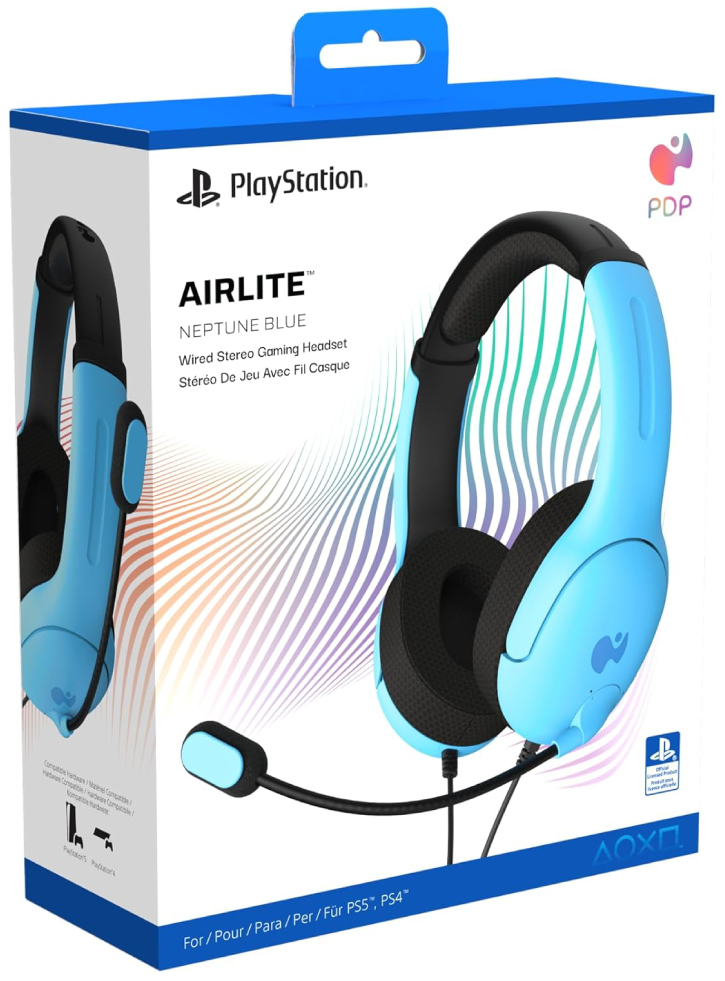 PDP Airlite Headset Wired Neptune Blue - Playstation 5
