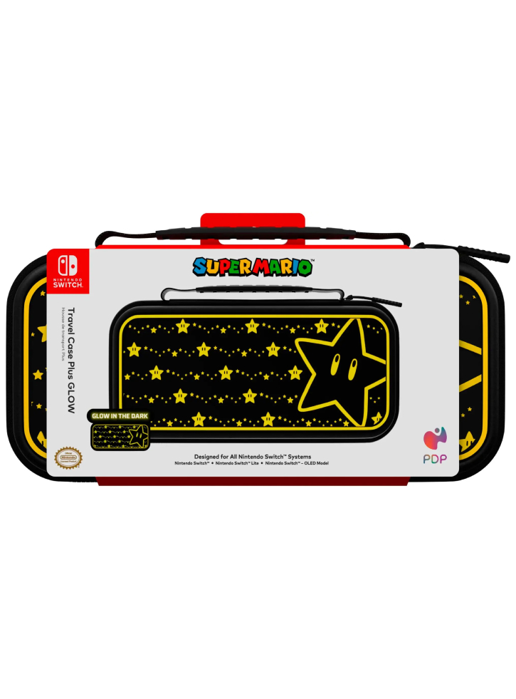 PDP Travel Case Plus GLOW Stars - Nintendo Switch