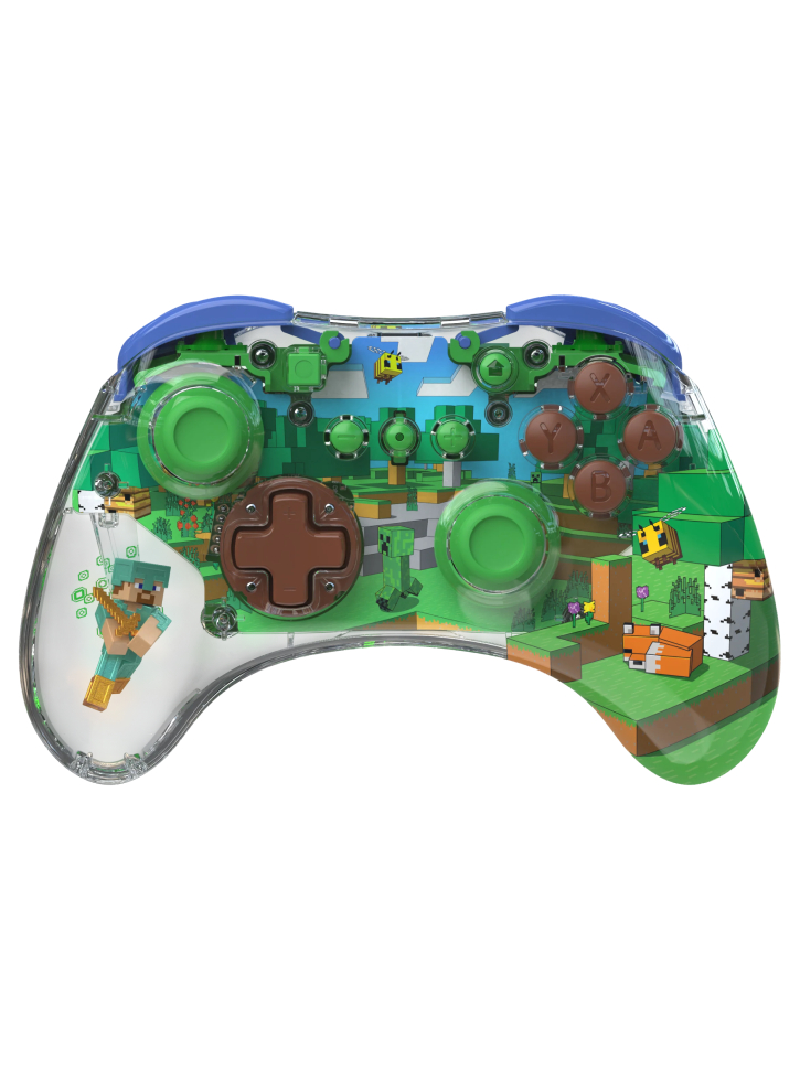 PDP REALMz Wireless Controller Minecraft Forest Biome - Nintendo Switch