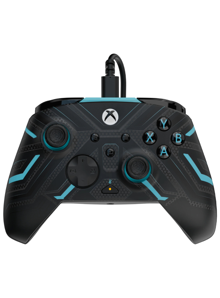 PDP Rematch Wired Controller Titan Steel GLOW - Xbox Series X