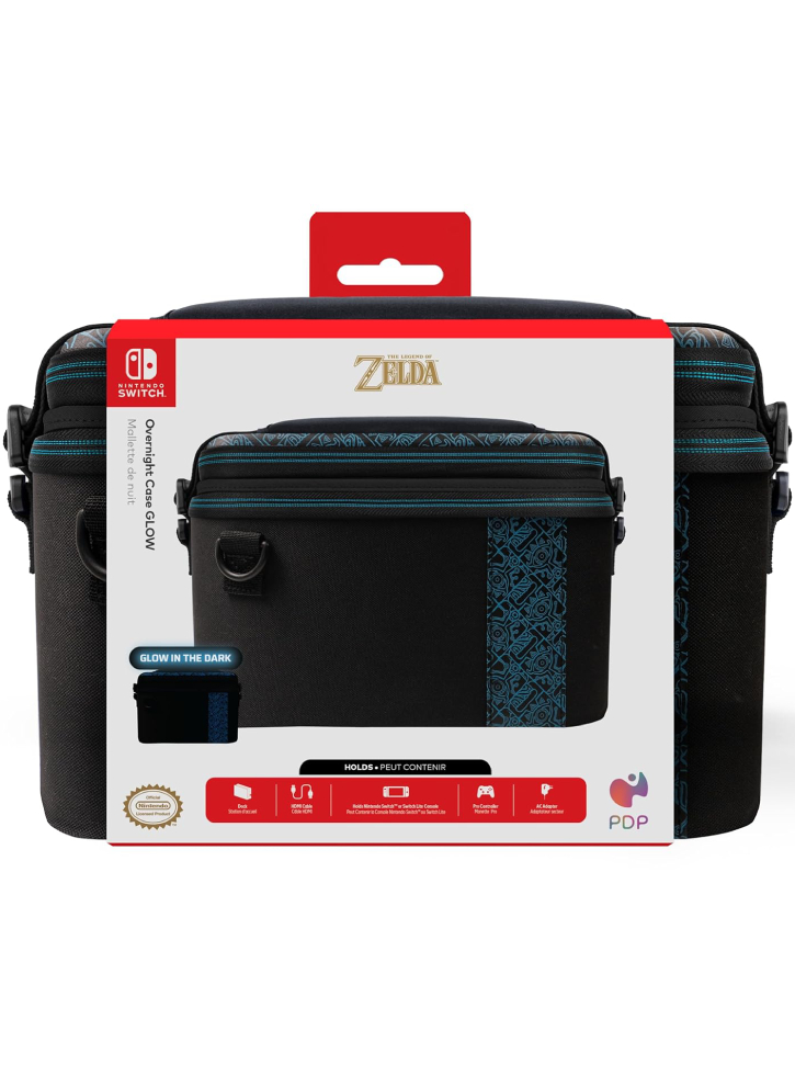 PDP Overnight GLOW Case Sheikah Shoot (Pull-n-Go) - Nintendo Switch