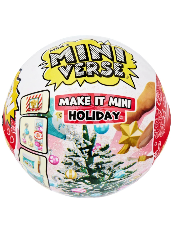 Miniverse Make It Mini Diner Holiday Licensed WB Movie PDQ (531135)