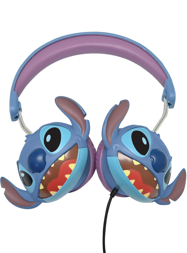 Lexibook Disney Stitch Wired Foldable Headphone (HP015D)