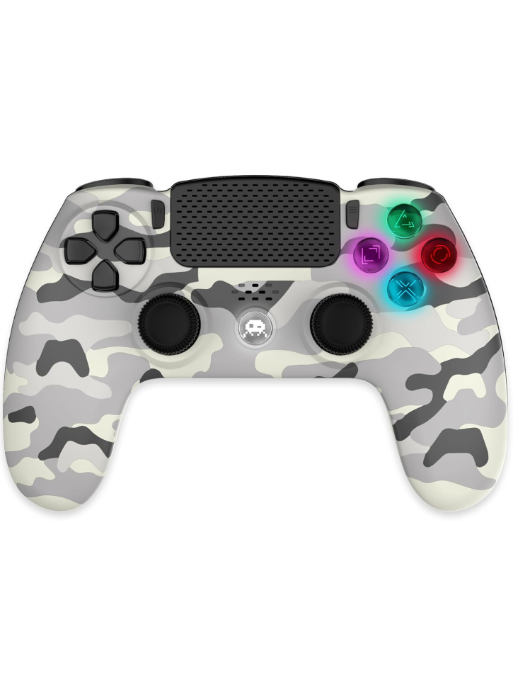 Wireless Controller 3,5mm jack slot LED-White Camo - Playstation 4