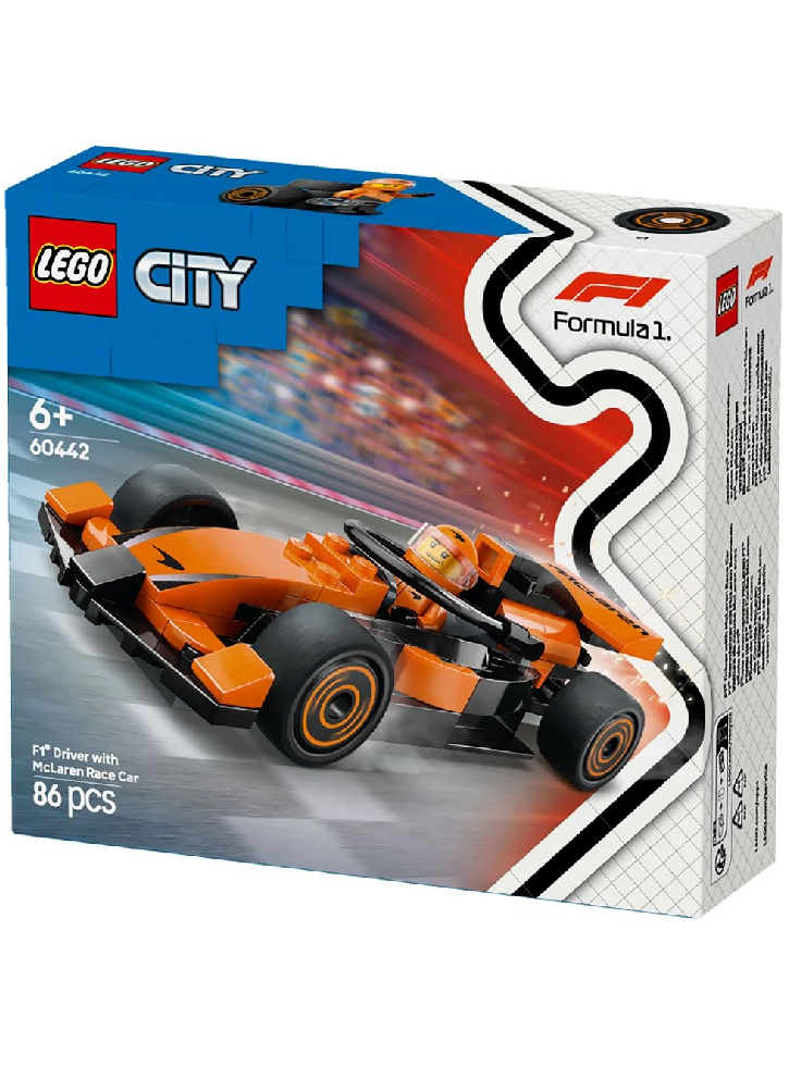 LEGO City F1(r) Driver with McLaren Race Car (60442)