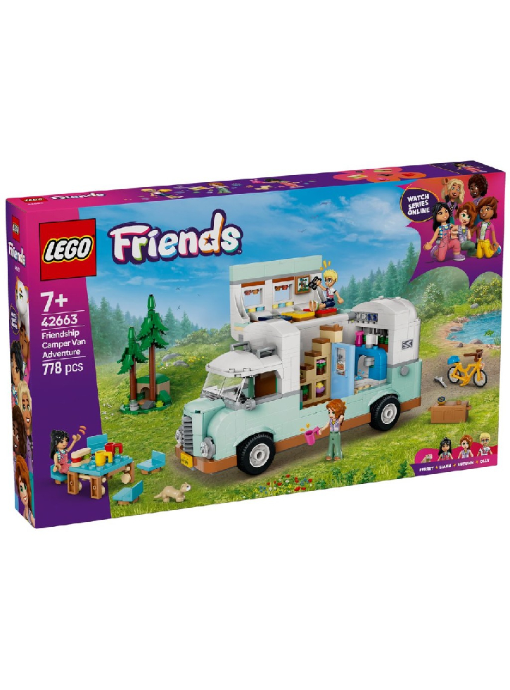 LEGO Friends Friendship Camper Van Adventure (42663)