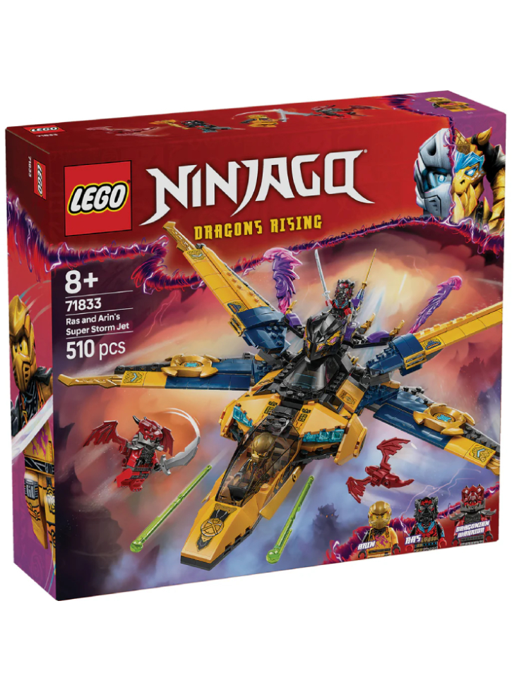 LEGO Ninjago Ras and Arin's Super Storm Jet (71833)