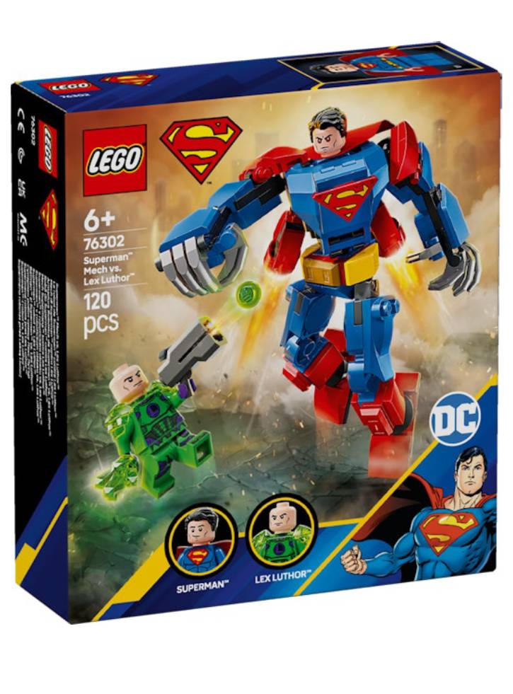 LEGO Super Heroes Supermantm Mech vs. Lex Luthortm (76302)
