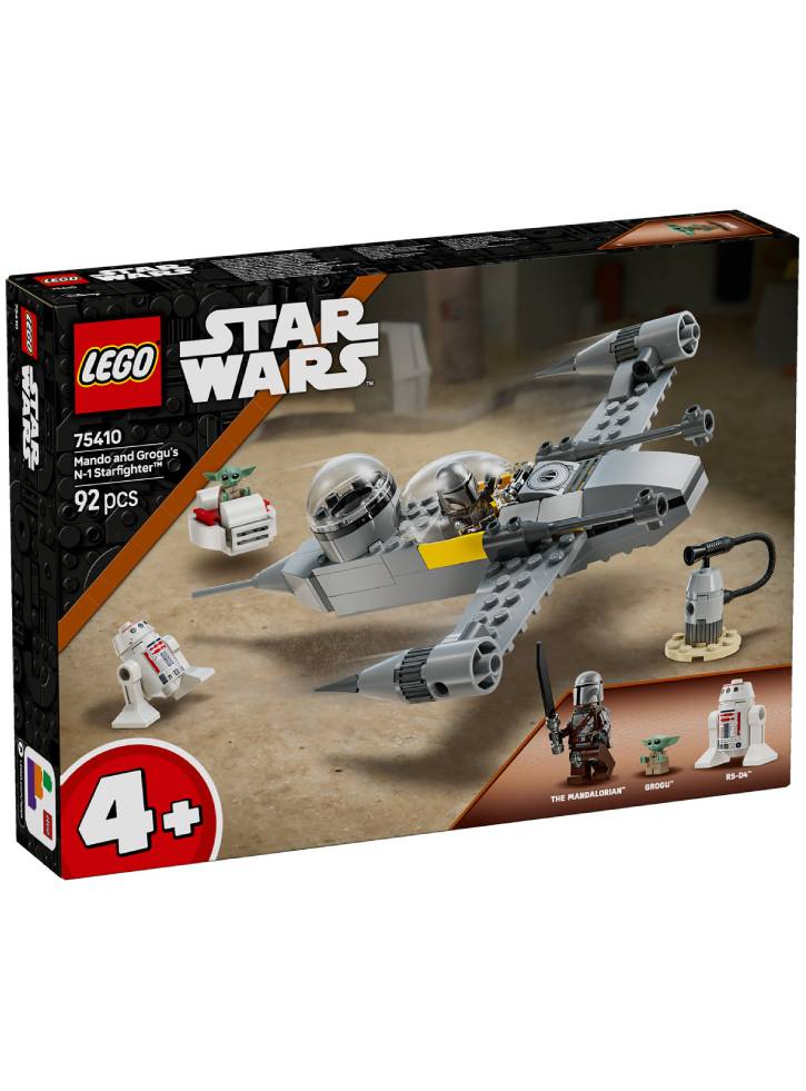 LEGO Star Wars TM Mando and Grogu's N-1 Starfighter (75410)