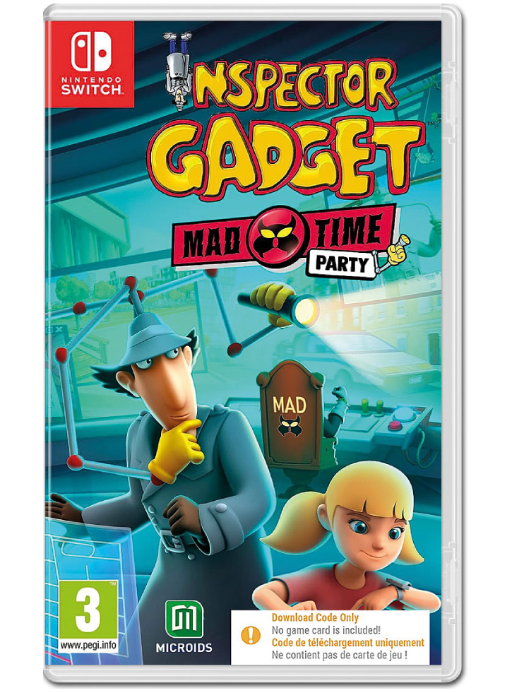 Inspector Gadget Mad Time Party (Code in box) - Nintendo Switch
