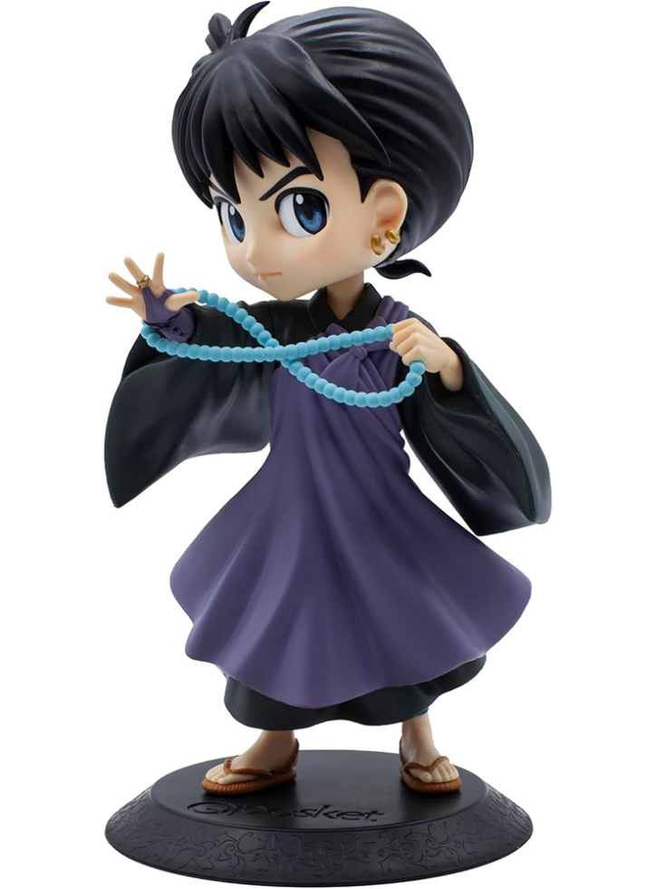 Inuyasha Q posket-Inuyasha & Miroku-(B:Miroku) 14cm