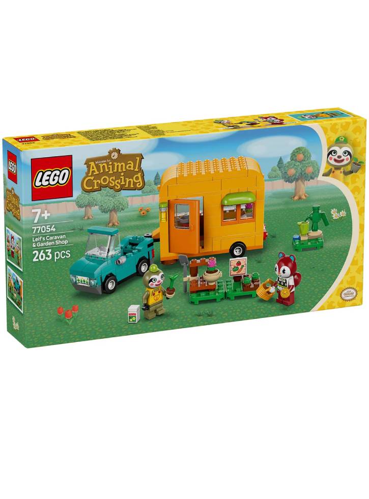 LEGO Animal Crossingtm Leif's Caravan & Garden Shop (77054)