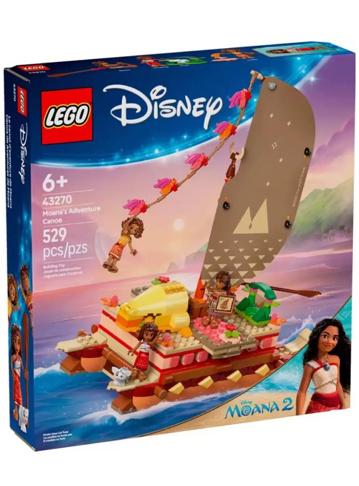 LEGO Disney Moana's Adventure Canoe (43270)
