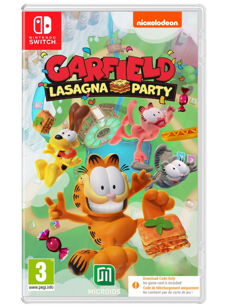 Garfield Lasagna Party (Code in Box) - Nintendo Switch