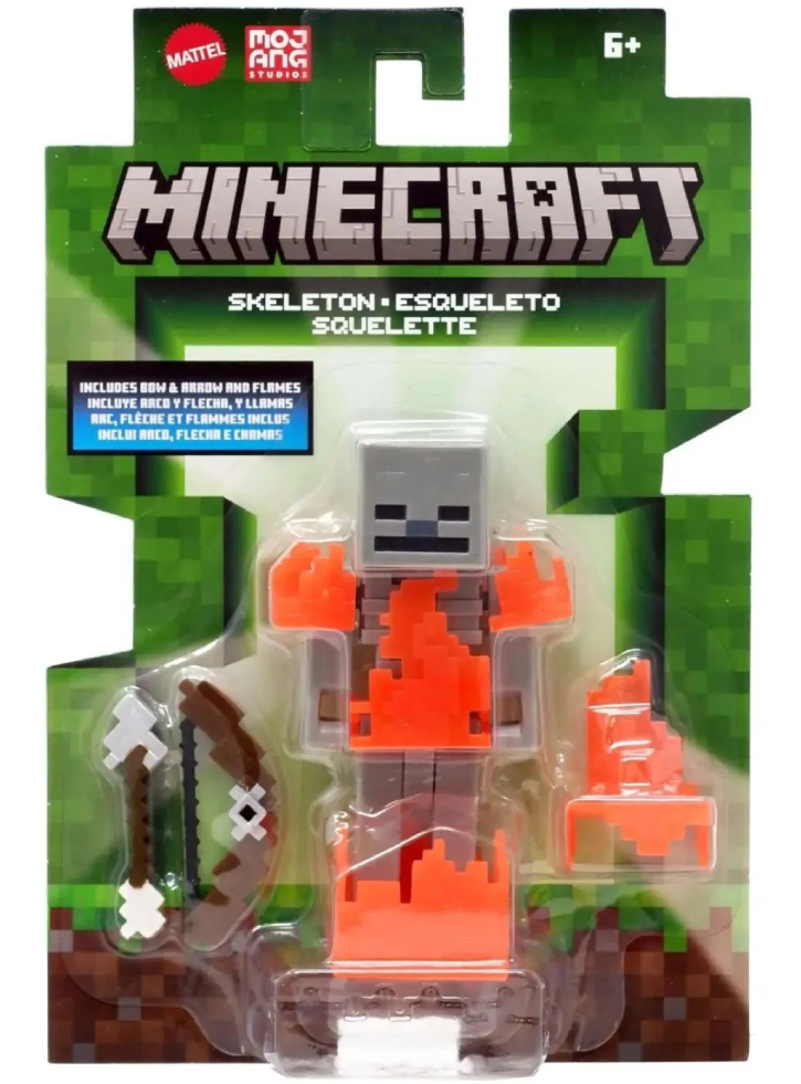 Minecraft Biome Builds Skeleton 8cm (JCN31)