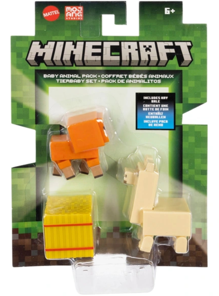Minecraft Biome Builds Baby Animal Pack 8cm (JCN33)