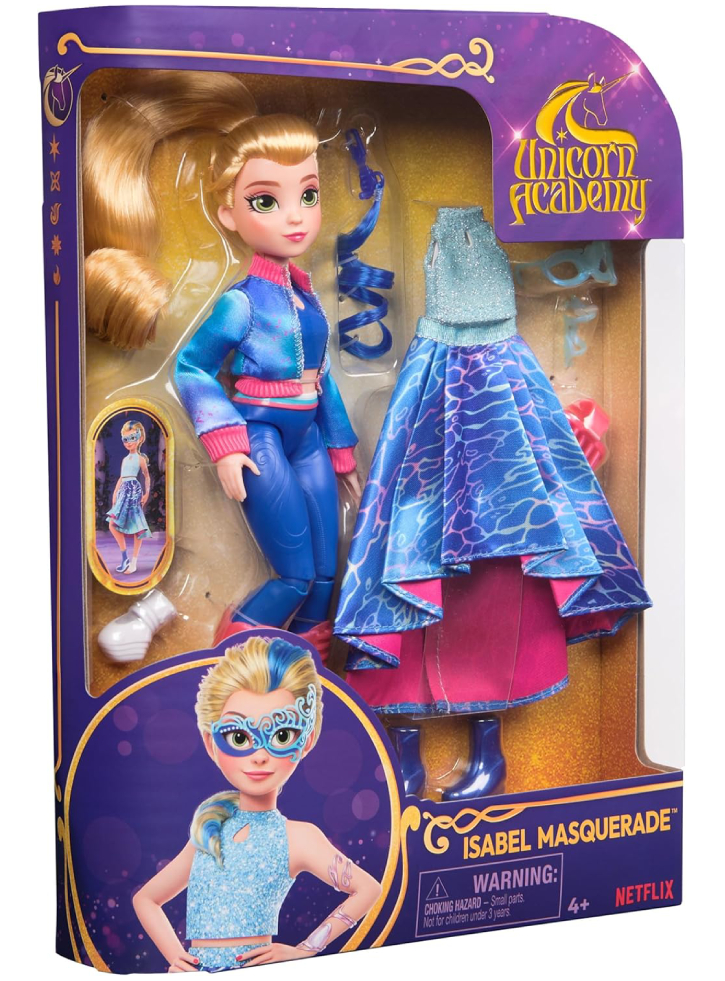 Unicorn Academy Dlx Doll Isabel Masquerade 24cm (6071171)